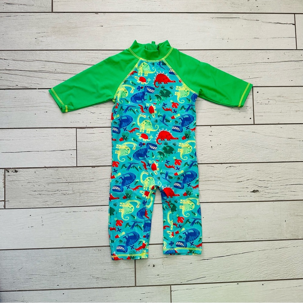 Mini Club Dinosaur 🦕 Rashguard Size 2-3 Years - Picture 2 of 7